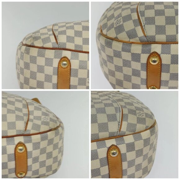 LOUIS VUITTON Damier Azur Galliera PM Shoulder Bag LV Auth - Picture 15 of 16